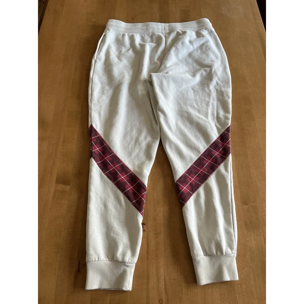 Disney World 2021 Christmas Joy Snowflake Sweatpants Sz L Large Mickey Mouse